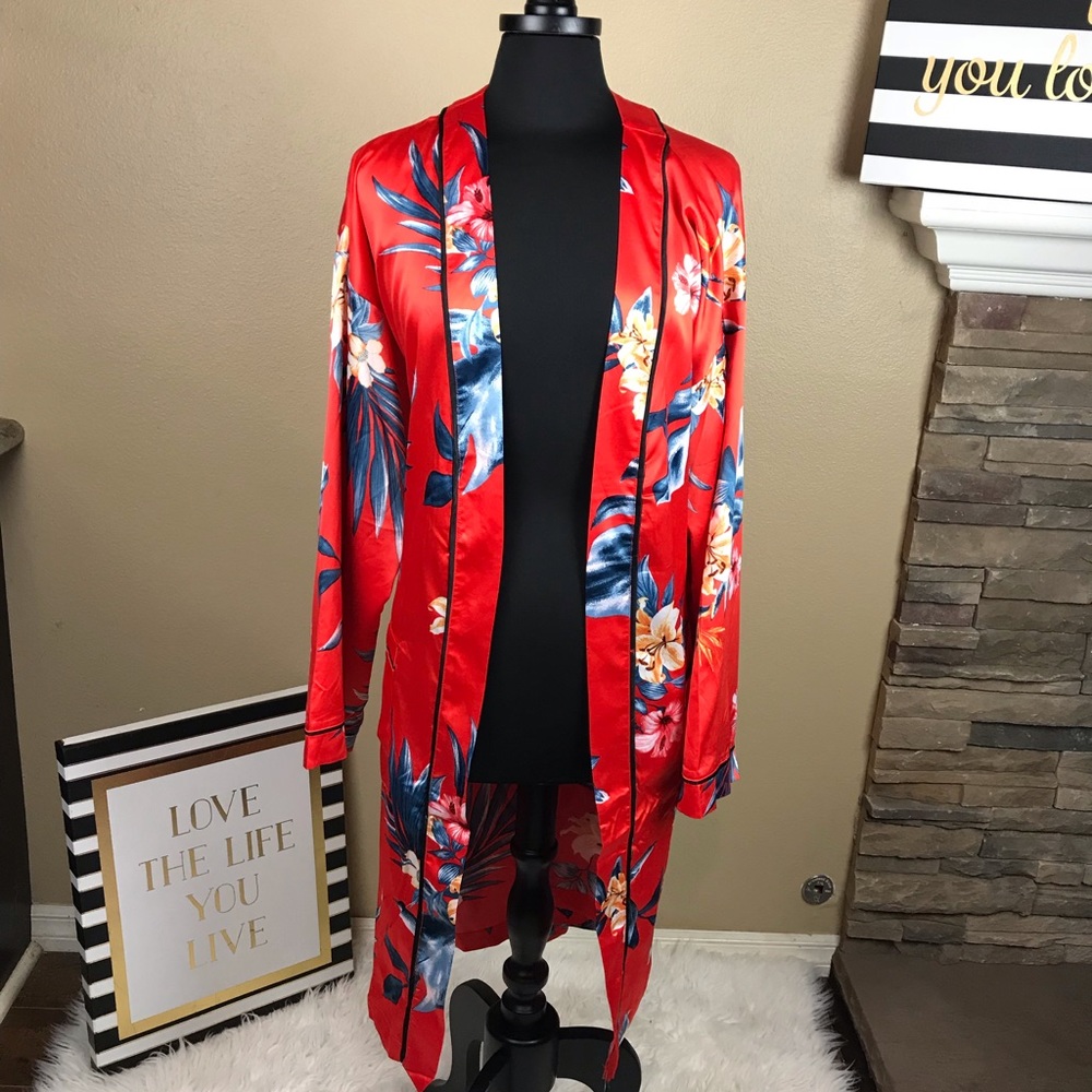 Plus size duster 1X, 2X
